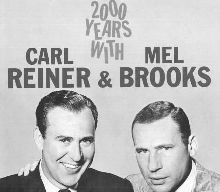 Carl Reiner y Mel Brooks tuvieron un gran éxito con