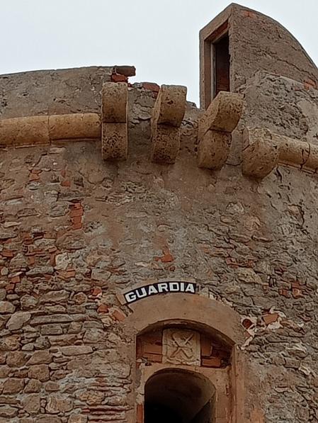 El torreón de Cabo de Gata.