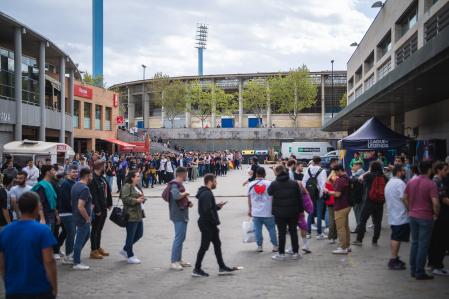 La plaza de Miguel Merino minutos antes del inicio de la final