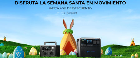 BLUETTI, proveedor líder de soluciones de almacenamiento de energía limpia, celebra una campaña de descuentos hasta el 16 de abril.