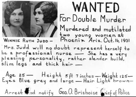 Winnie Judd, en busca y captura