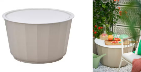 LÅGASKÄR, mesa centro ext