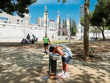 Ambiente en el Parc de la Espanya Industrial