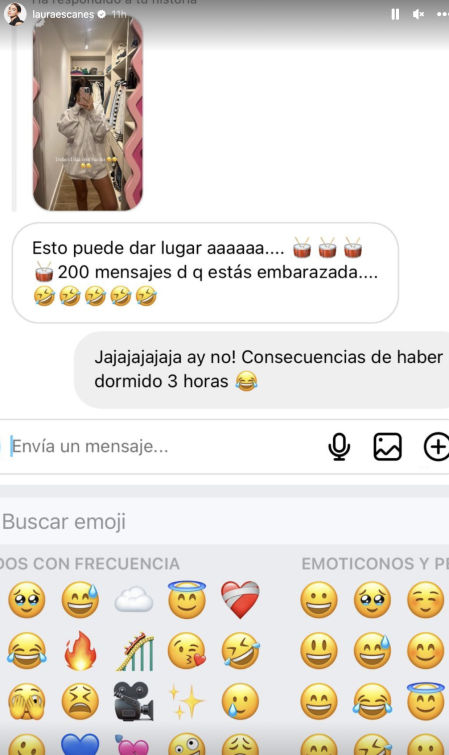 La influencer ha zanjado la polémica con una tímida contestación