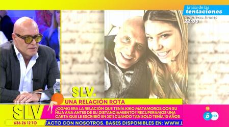 Kiko Matamoros reacciona a la carta que escribió su hija Anita con tan solo 10 años