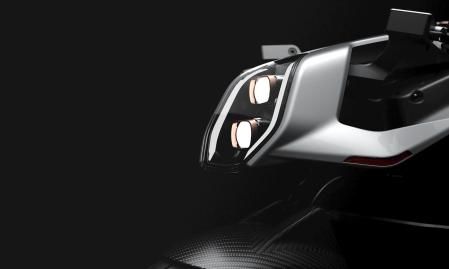 Vector, la espectacular moto eléctrica de gama alta hecha de fibra de carbono.