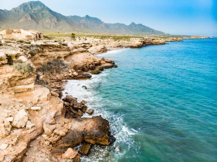 Sierra de las Moreras, en el litoral murciano