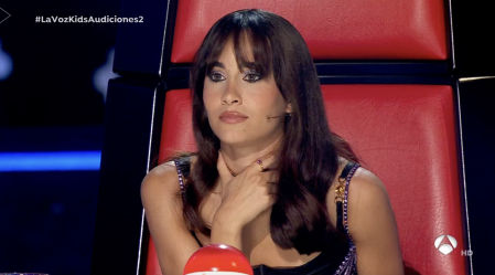 Aitana ha bloqueado a Sebastián en 'La Voz Kids'