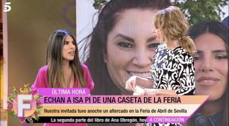 Isa Pantoja se explica en 'Fiesta'