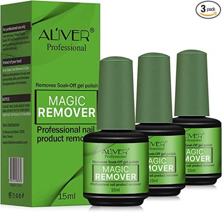 Removedor de Esmalte de Uñas 3pcs