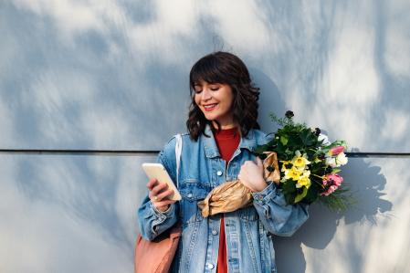 Cazadora tejana de entretiempo