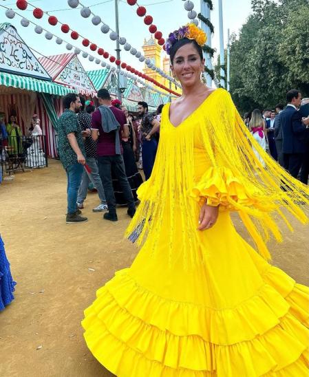 Anabel Pantoja en la Feria de Abril 2023