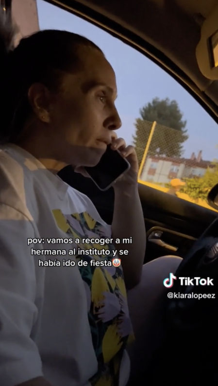 La tranquilidad con la que la madre aborda la situación ha sorprendido a las redes