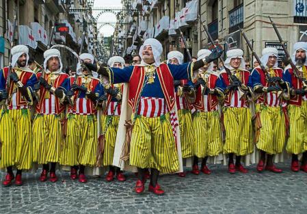 Fiesta de los Moros y Cristianos de Alcoi.