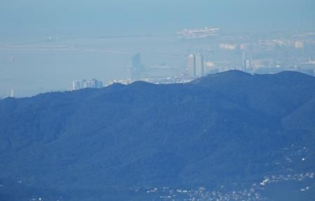 Barcelona vista desde el Turó de l'Home.