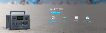 BLUETTI EB55 Estación de Energía Portátil | 700 W 537 Wh