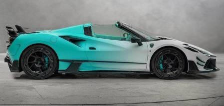 Mansory F8XX Spider, el hiperdeportivo de 880 CV capaz de atraer todas las miradas.