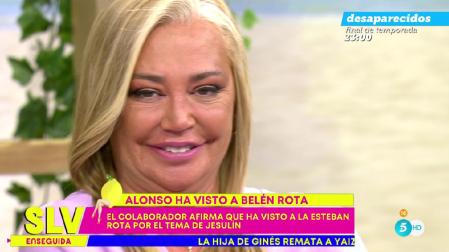 Belén Esteban carga contra Jesulín de Ubrique en 'Sálvame'