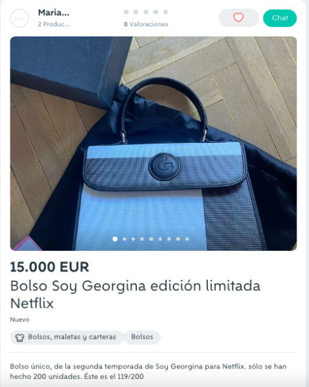 Bolso de Georgina en Wallapop