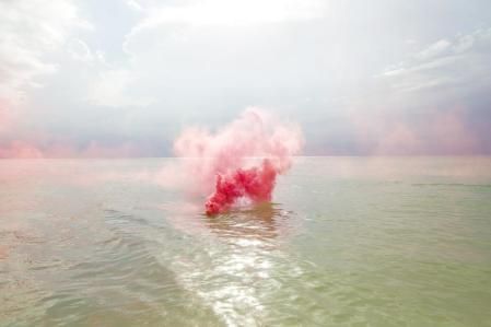 Una obra de la serie 'Shape' del artista italiano Filippo Minelli