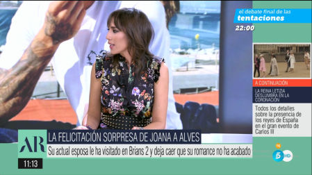 Patricia Pardo en el Programa de Ana Rosa