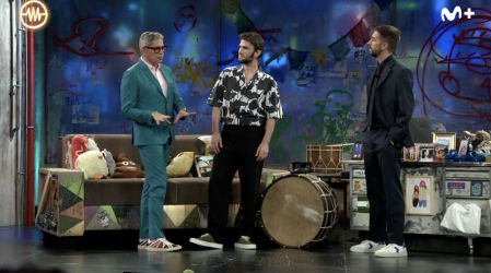 Lucas Vidal y Boris Izaguirre han acudido al programa presentado por David Broncano