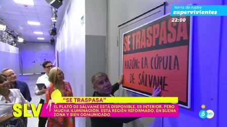 Jorge Javier anuncia el traspaso del plató de 'Sálvame'