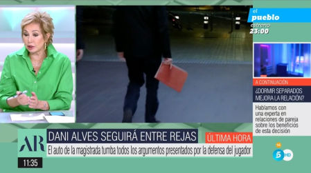 Ana Rosa no entiende el comportamiento de Joana Sanz
