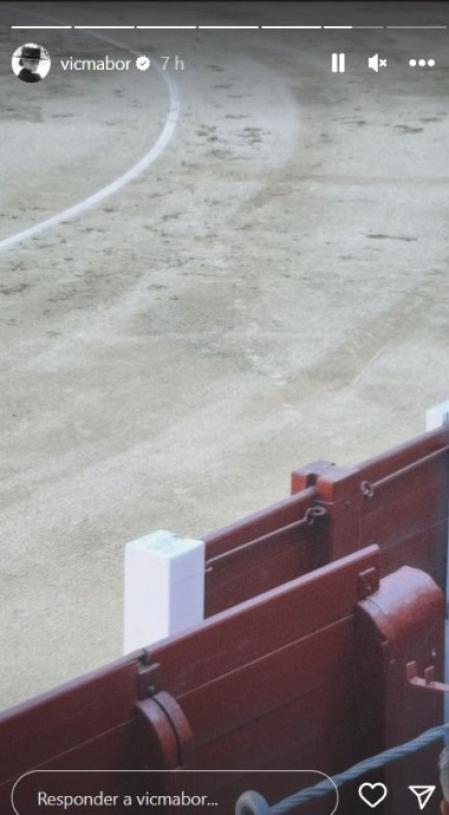 Victoria Federica publica una foto de una corrida de toros en Las Ventas