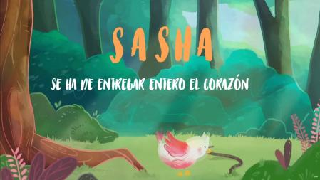 La cantante hace lo propio con Sasha.