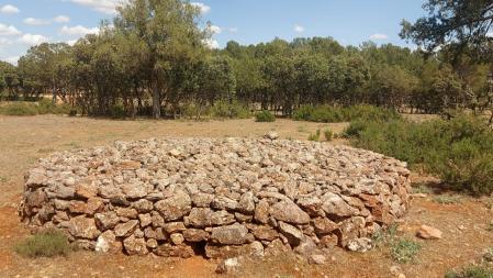 Majano refugio para conejos en los alrededores de la Laguna de Ruidera.