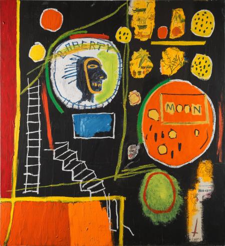 'Moon View' de Jean-Michel Basquiat