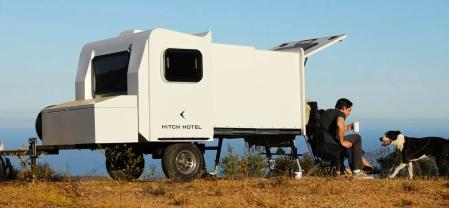 La diminuta minicámper que se expande para convertirse en dormitorio rodante.