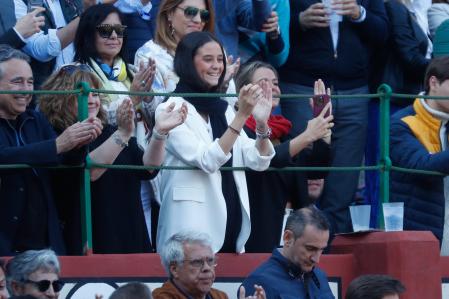 Victoria Federica de Borbón during the bullfight in Valladolid, May 14, 2023