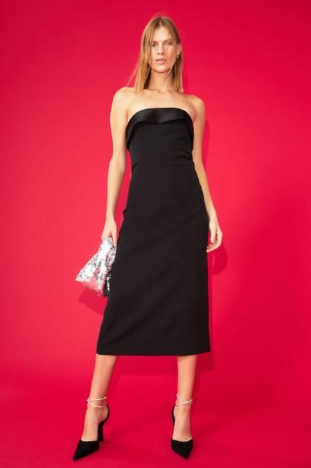 Vestido negro de H&M