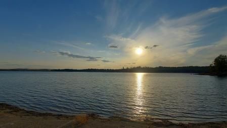 Embalse de Orellana la Vieja.
