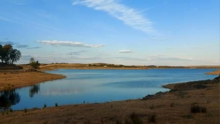 Embalse de Orellana la Vieja.