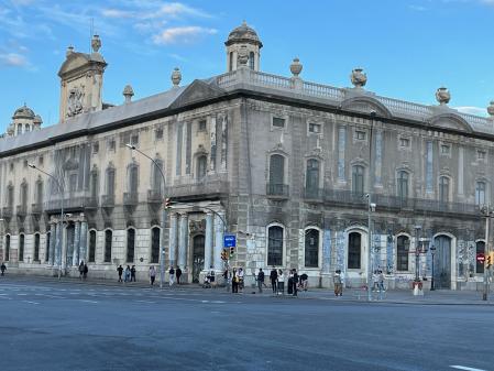 La Antigua Aduana de Barcelona.