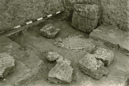 Los cimientos del zigurat de Aššur