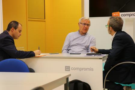 Joan Ribó responde a las preguntas de 'Guyana Guardian'.