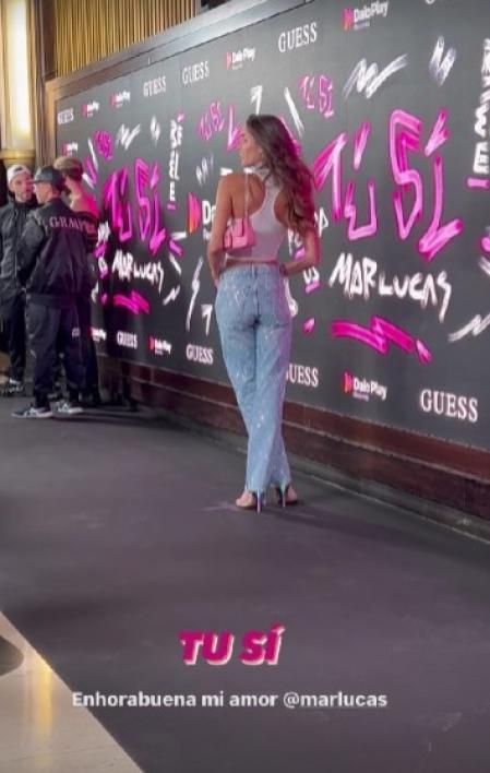 Marta López Álamo en un evento musical