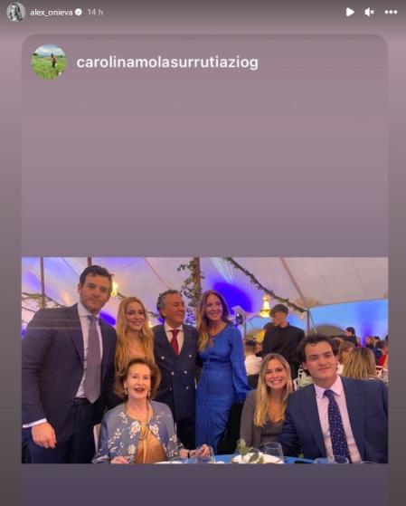 Alejandra Onieva compartía estas dos imágenes, muy orgullosa de su madre.