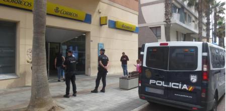 Oficina de Correos de Melilla. (EFE)