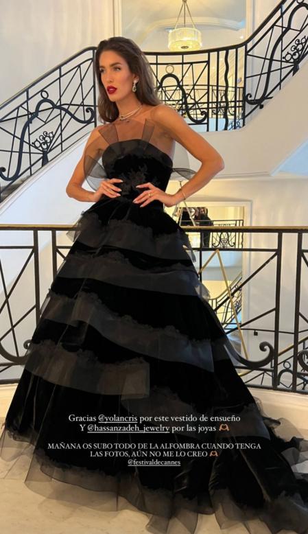 Marta López Álamo se suma al glamour de la alfombra roja de Cannes