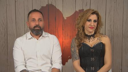Espe y Manuel en 'First Dates'