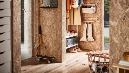 Soluciones de almacenaje para el recibidor.