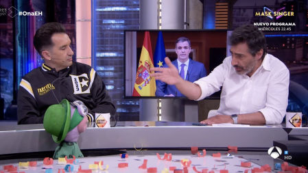 Miguel Lago y Juan del Val debaten en 'El Hormiguero' sobre Pedro Sánchez