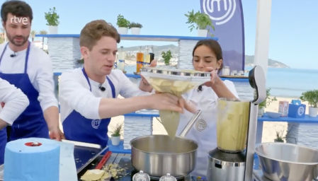 'MasterChef': Luca, durante la prueba de exteriores