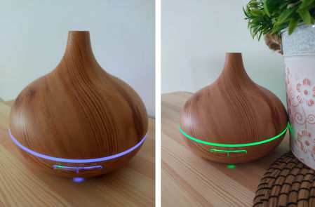 Cecotec Humidificador Ultrasónico y Difusor de Aromas con Temporizador Pure Aroma 300 Yang