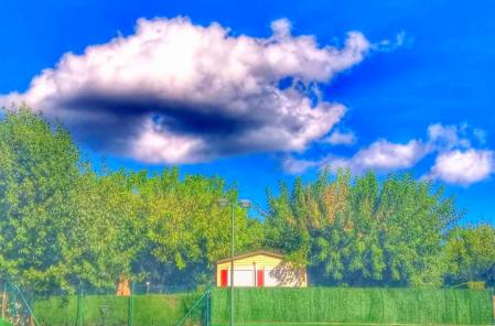 Primavera de las nubes en el Berguedà.